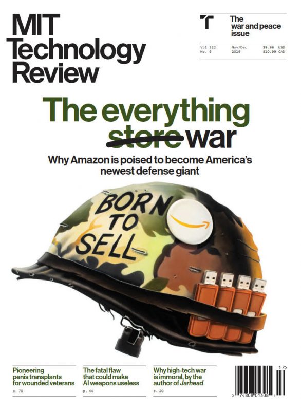 麻省理工科技评论 MIT Technology Review 2019年11月12月刊  高清PDF英文版杂志下载