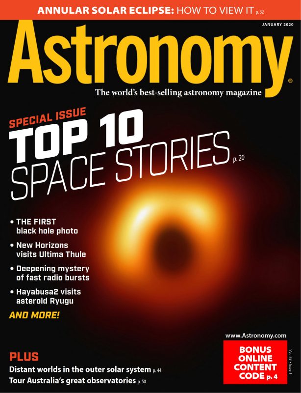 Astronomy 天文学杂志 JANYARY 2020
