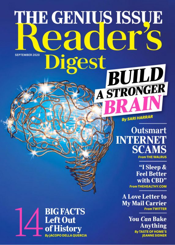 读者文摘 Reader&#8217;s Digest 美国版 SEPTEMBER 2020 电子版订阅下载