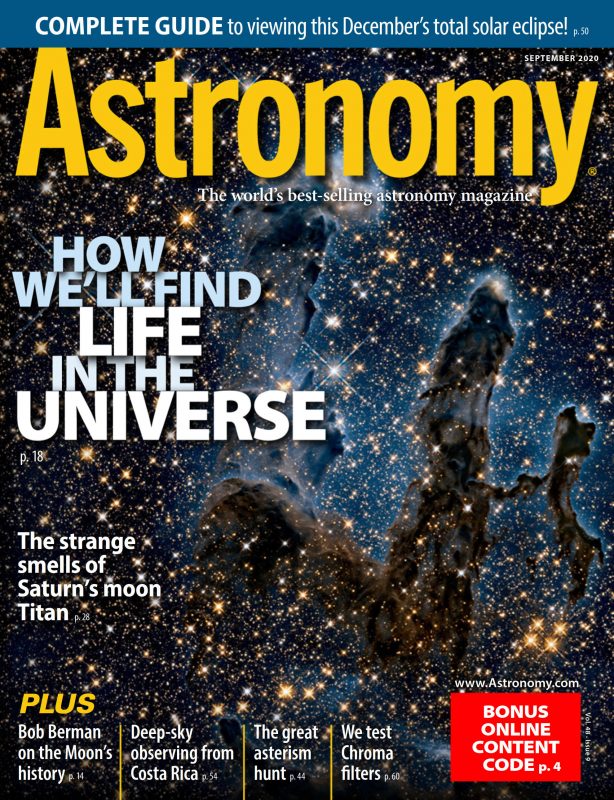 Astronomy 天文学杂志 SEPTEMBER 2020