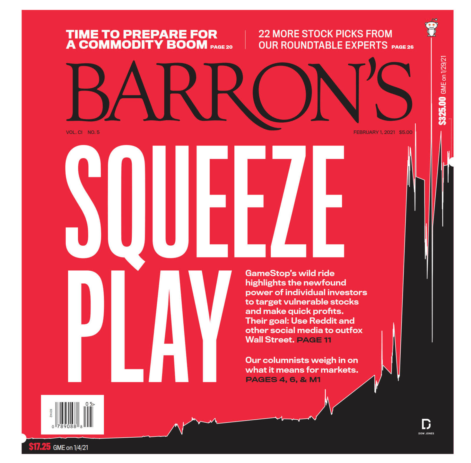 巴伦周刊杂志 Barron&#8217;s 20210201（FEB 01 2021）