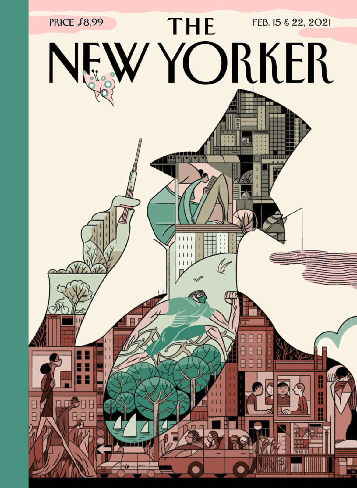 纽约客杂志 The New Yorker 20210215&#038;0222（FEB 15&#038;22 2021）