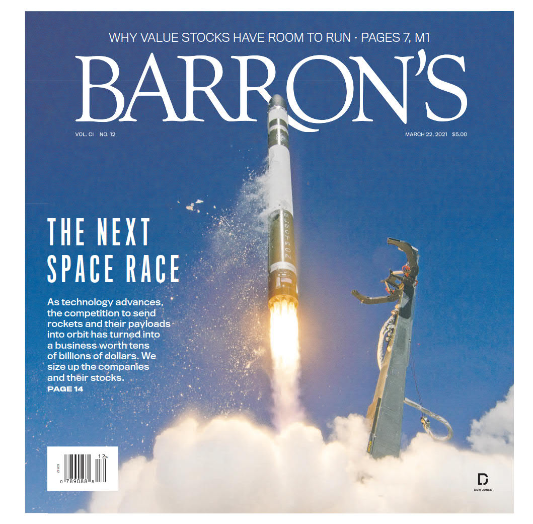 巴伦周刊杂志 Barron&#8217;s 20210322（MAR 22 2021）