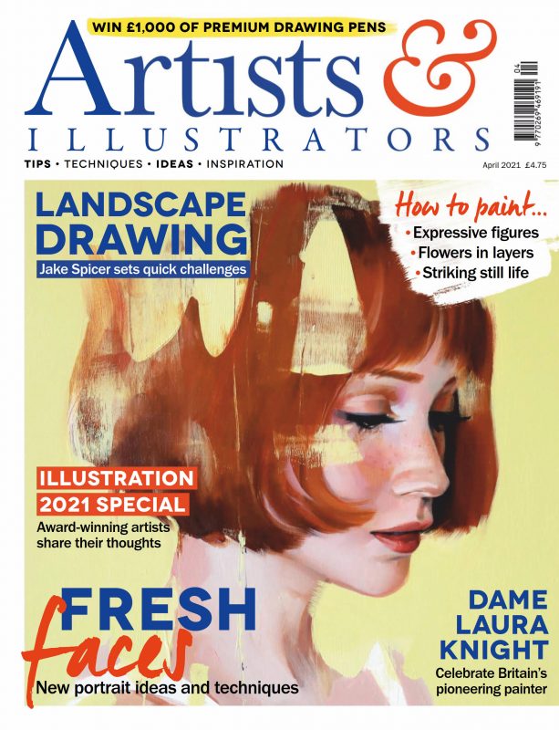 Artists &#038; Illustrators 插画绘画艺术设计杂志 APRIL 2021