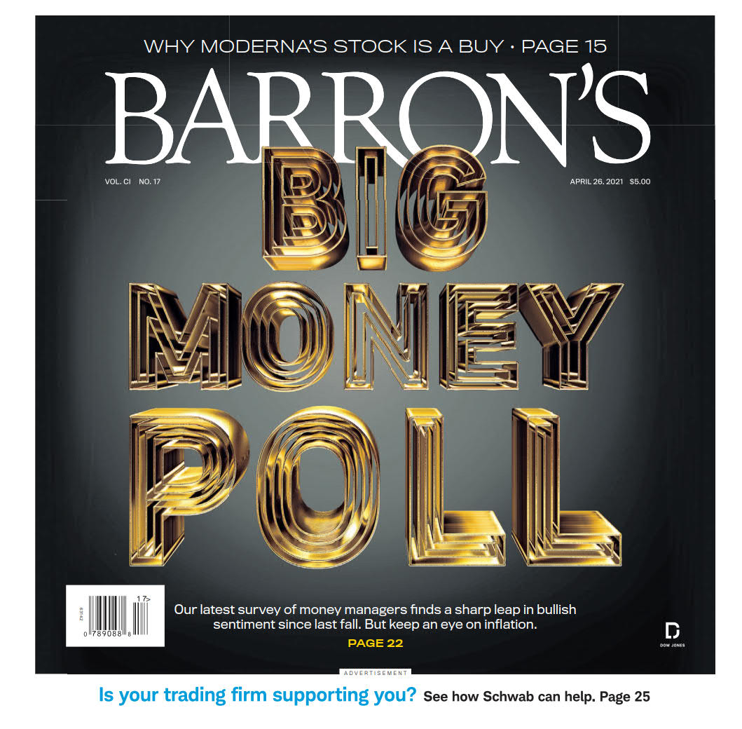 巴伦周刊杂志 Barron&#8217;s 20210426（APR 26 2021）