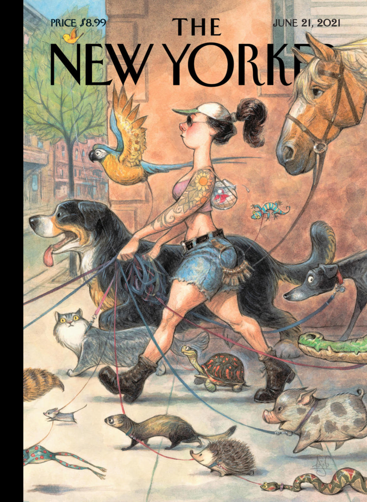 纽约客杂志 The New Yorker 20210621(JUNE 21 2021)