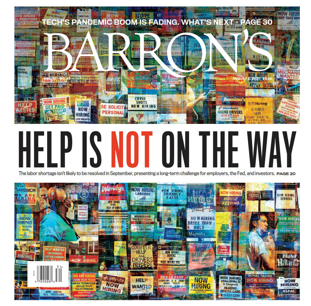 巴伦周刊杂志 Barron&#8217;s 20210802（AUG 02 2021）