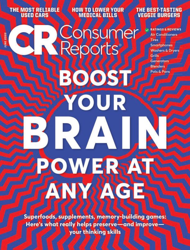 Consumer Reports 消费者报告杂志 2022年6月刊下载