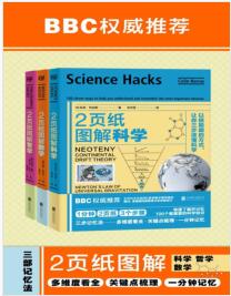 《2页纸图解科学、数学、哲学(套装共3册)》mobi+epub+azw3+pdf+txt+word电子书下载