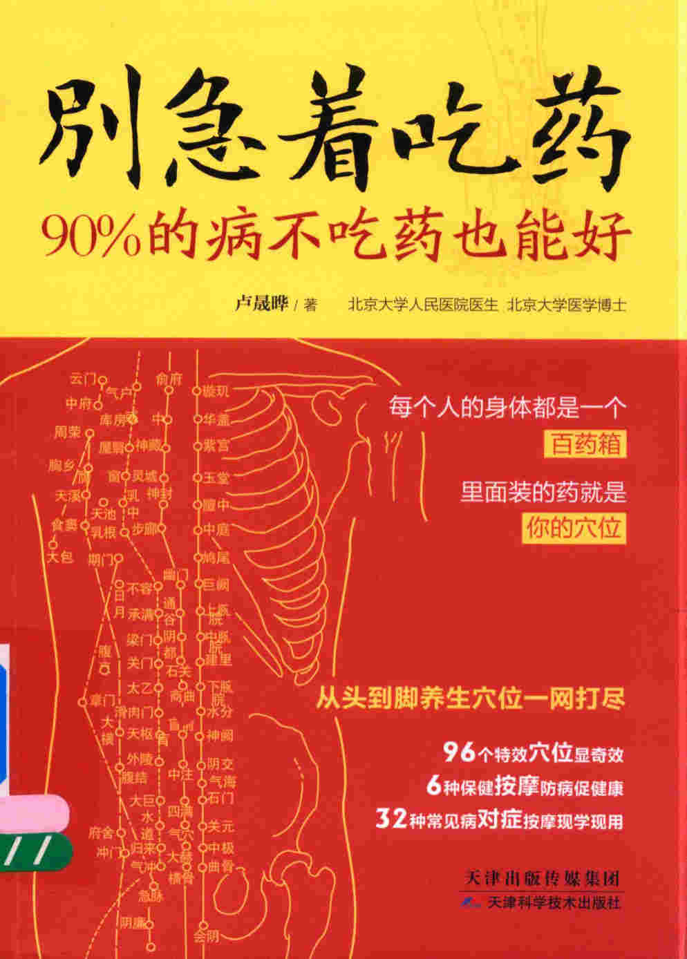 《别急着吃药 90%的病不吃药也能好》_卢晟晔_天津科技_PDF电子书 扫描版 下载