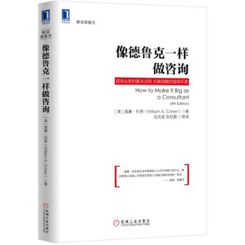 像德鲁克一样做咨询(pdf+txt+epub+azw3+mobi电子书在线阅读下载)
