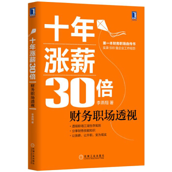 十年涨薪30倍:财务职场透视(pdf+txt+epub+azw3+mobi电子书在线阅读下载)